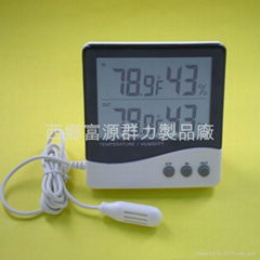 Large display In/Out thermometer  Hygrometer