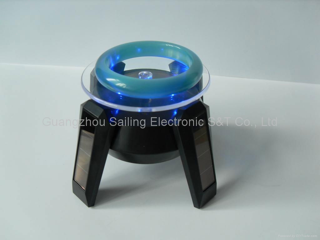 New designed Solar Rotating Display Stand  2