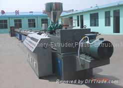 Pvc pipe extrusion line