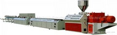 Wood Plastic Compound Profiles Extrusion Line 