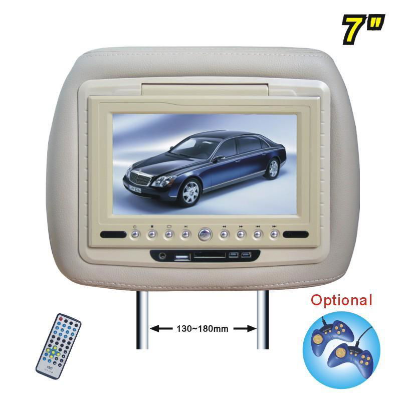 7inch car headrest dvd player with USB/SD(lindaj Industry) 3