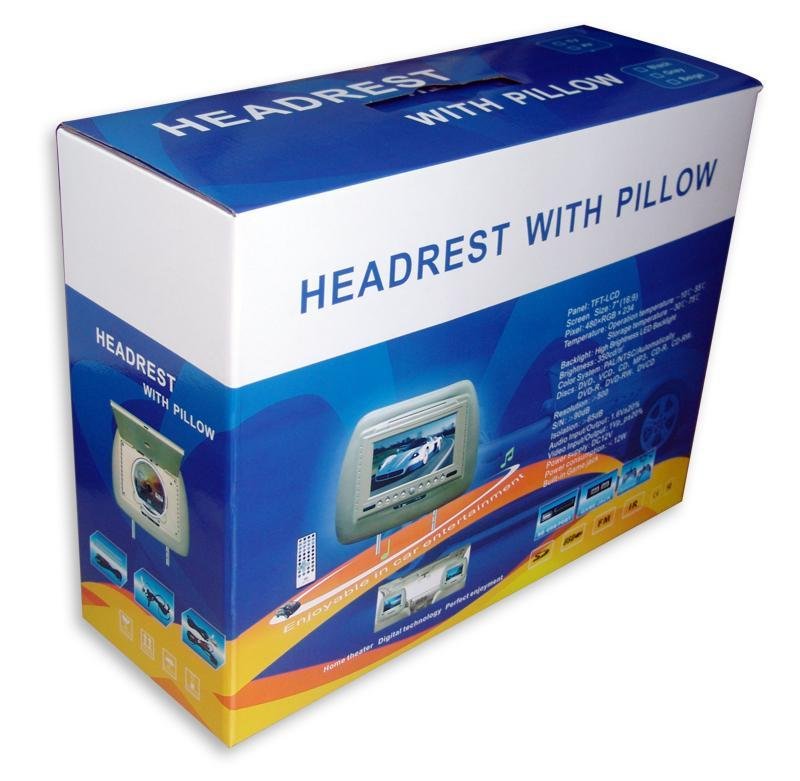 7inch car headrest dvd player with USB/SD(lindaj Industry) 5