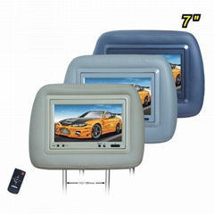 7inch headrest monitor pillow with IR(lindaj Industry)