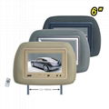 6inch headrest monitor pillow with