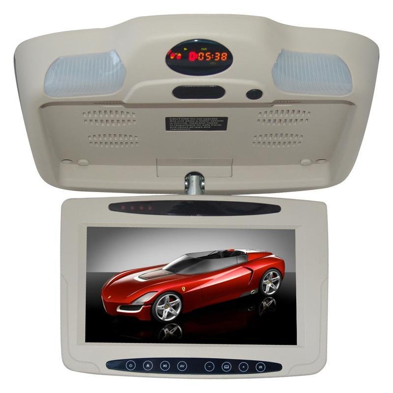 8.5" Car Audio video flip down dvd player 5