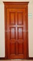 Oak solid wooden door