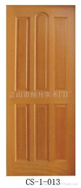 rubber wood solid wooden door