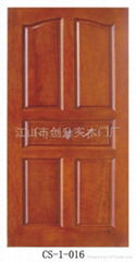 solid wooden door