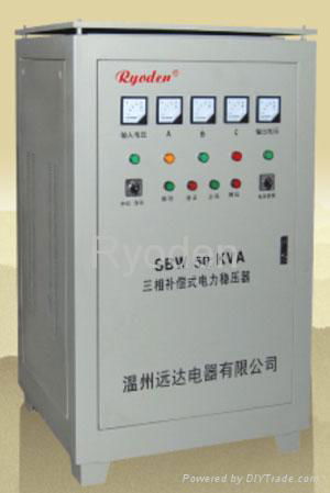 Auto Compensating Power Voltage Stabilizer (SBW-50 KVA)
