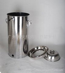 Gasifier stainless steel barrel tank lid