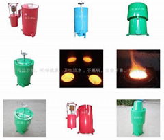 One-piece gasifier