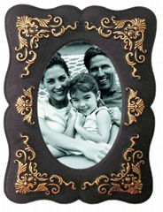 Active carbon photo frame