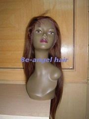 Mongolia remy hair lace wigs