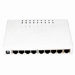 8 Port Plastic 10/100m Ethernet Switch