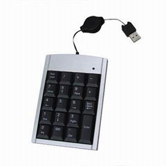 Mini-numeric keyboards