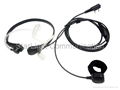 Throat Actived Acoustic Tube Earpiece