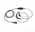 Two Way Radio Earpiece G Shape with In-ling PTT(GT-E018) 1