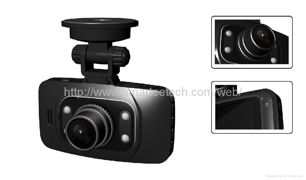 Full HD 1080p car camera with Ambarella chipset and GPS and 170 degree angel 