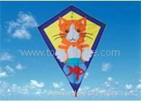 Diamond advertising kite