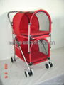 double decks pet stroller 2