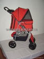 Stylish pet stroller  2