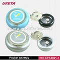 Tin pocket ashtray 1
