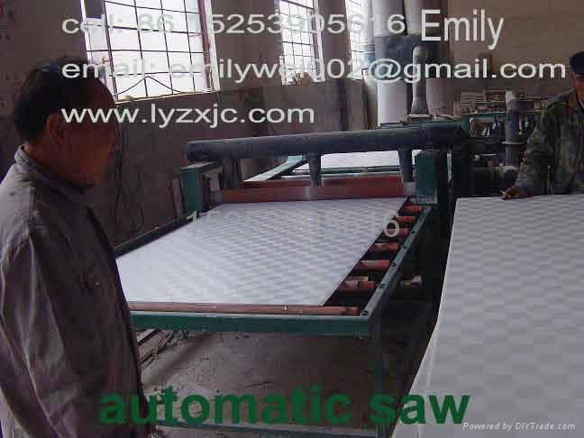 gypsum ceiling tile machine