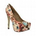 fashion high-heeled shoes, PU high heels, lady high heels