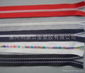 3#metal zipper #8Nylon zipper #5plastic