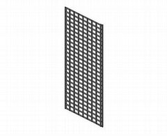 Wire panel & gridwall panel & slatgrid & slat grid & wire mesh & grid panel