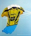 Football team cloth soft kites 3