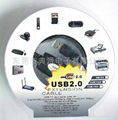 USB2.0 5米延长线(带IC) 2