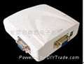 4PORT VGA SPLITTER 250MHZ (Plastics)