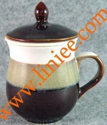 供应陶瓷茶杯,广告礼品茶杯,烤花茶杯壶,茶杯壶全套 5