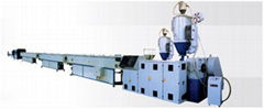 HDPE water and gas supply pipe extrusion line