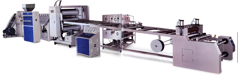 PP PE PS PVC ABS Sheet extrusion line