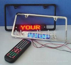 LED Car plate