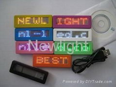 LED Name Badge