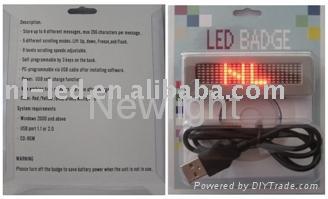 LED Name Badge 3