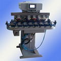 6-color automatic rotary pad printer 1