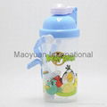 350ml Kids BPA Free Water Bottle with Straw Lid (Item No. 21018) 1