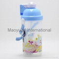 350ml Kids BPA Free Water Bottle with Straw Lid (Item No. 21018) 3