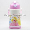 400ml Double Wall Children Plastic Thermo Water Bottle (Item No. 21019)