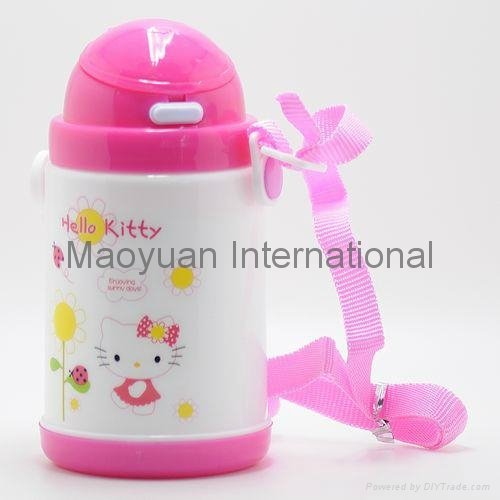 250ml Double Wall Kids Plastic Thermo Water Bottle (Item No. 21020) 2