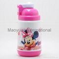 350ml Double Wall Children Plastic Thermo Water Bottle (Item No. 21022) 1