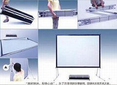 120 Inch Fast-fold projection screen