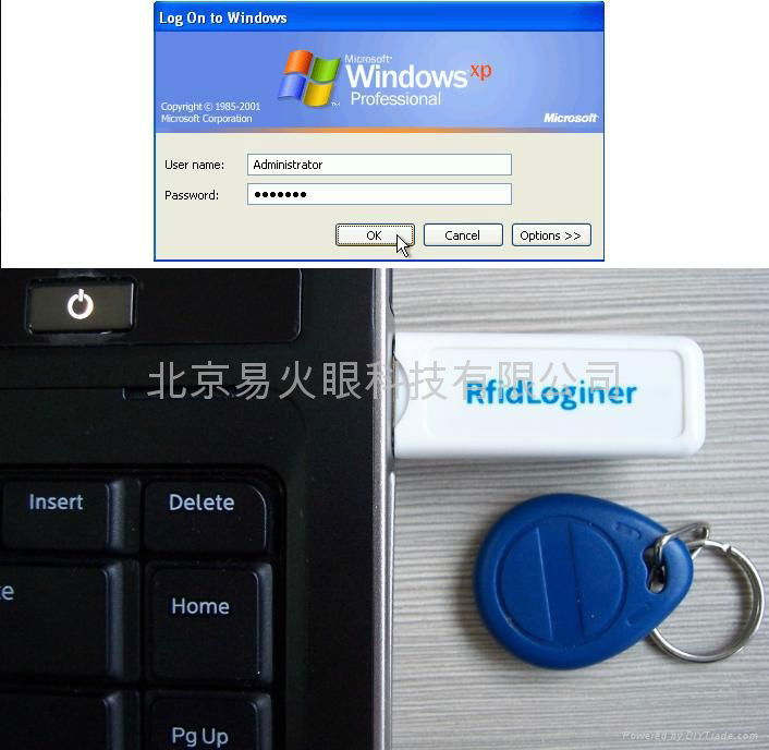 PC Computer/POS password auto login by RFID card-FAST-SAFE /Global Origination