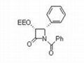     (3R,4S)-1-benzoyl-3-(2-ethoxyethoxyl)-4-phenyl-2-azetidinone 1
