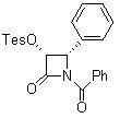   (3R, 4S)-1-benzoyl-3-triethylsilyloxy -4-phenyl-2-azetidinone