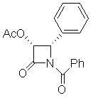 (3R,4S)-1-benzoyl-3-acetoxy -4-phenyl-2-azetidinone